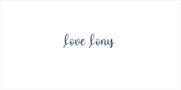 Love Lony Logo