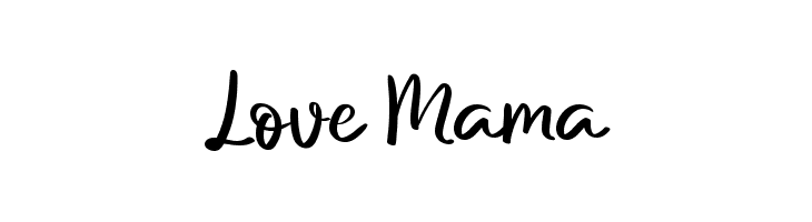 Love Mama  免费字体下载