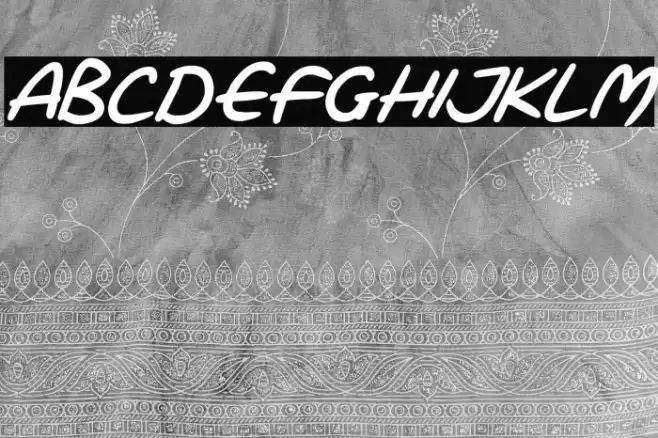 Love Marker Italic Font examples