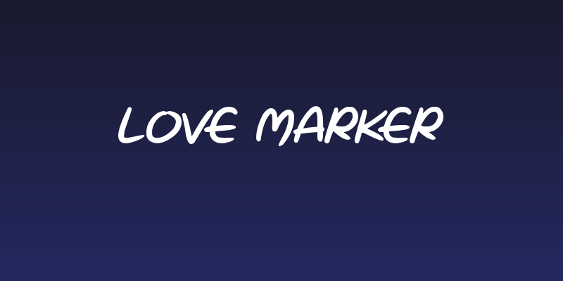 Love Marker Social Header