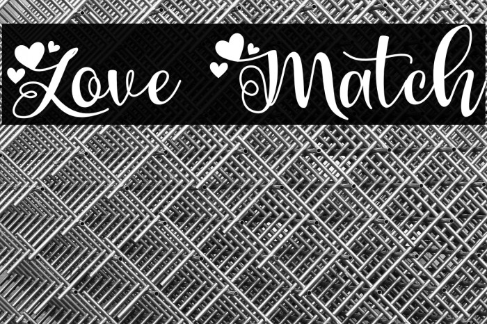 Love Match Example 1