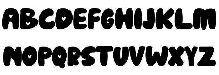 Love Mayjen Regular Schriftart Groß