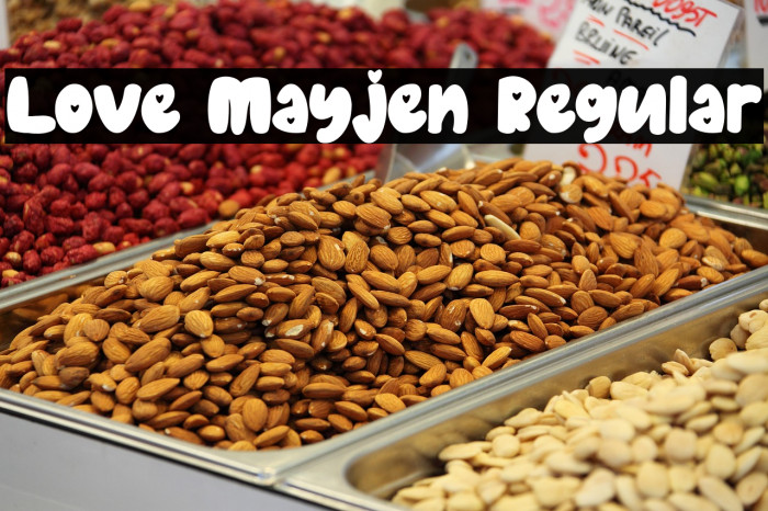 Love Mayjen Regular Example 3