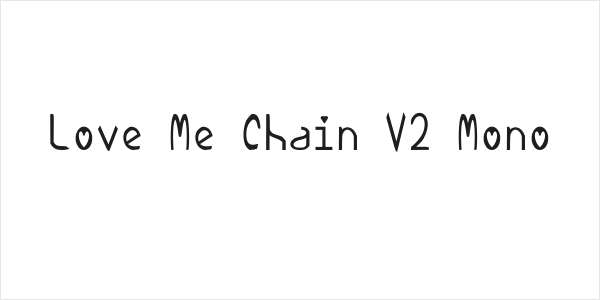 Love Me Chain V2 Mono Logo