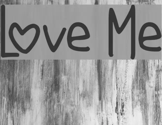 Love Me Font examples