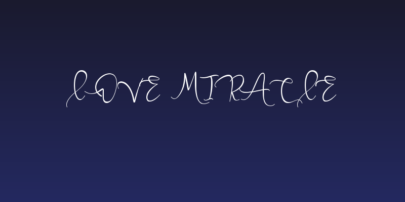 Love Miracle Social Header