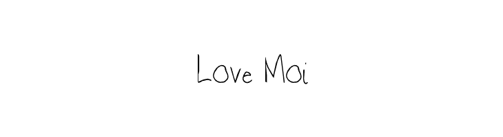 Love Moi  Free Fonts Download