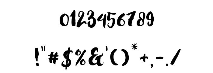 Love Moment Font OTHER CHARS