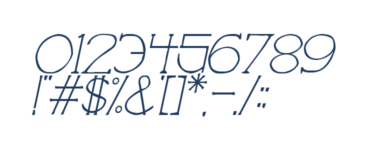 Love Nature Italic Other Characters