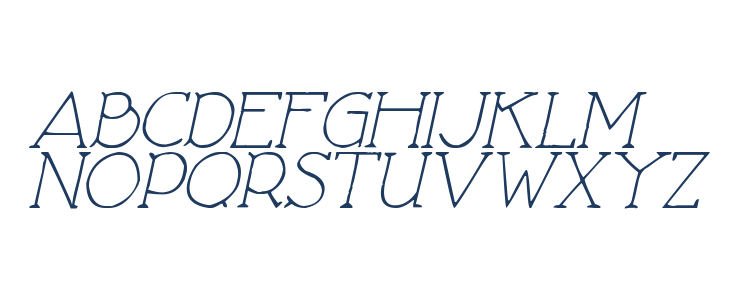 Love Nature Italic Lowercase