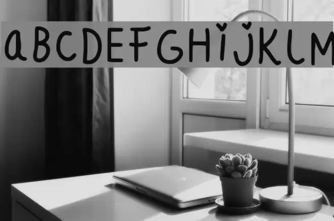 Love Notes Regular Font examples