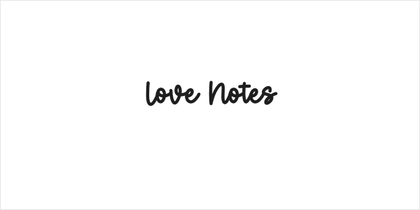 Love Notes Logo