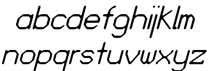 Love Parade italian Font LOWERCASE
