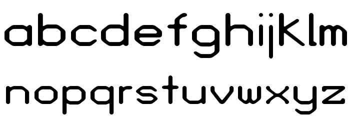 Love Parade widebold Font LOWERCASE