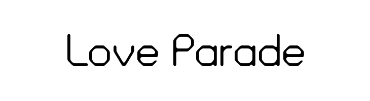 Love Parade  免费字体下载