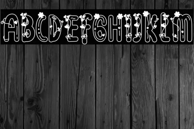 Love Plants Font examples