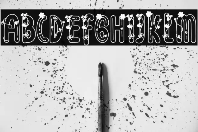 Love Plants Font examples