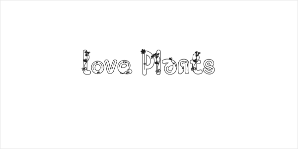 Love Plants Logo