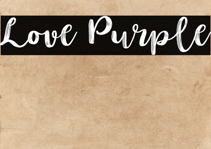 Love Purple Example 1