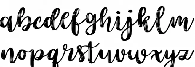 Love Purple خط أحرف صغيرة