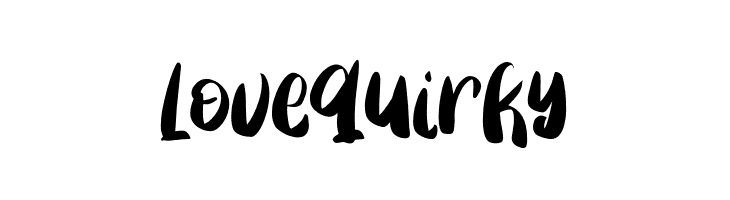 Love Quirky  Fuentes Gratis Descargar