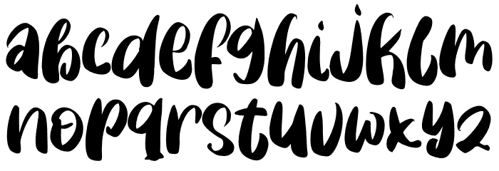 Love Quirky Font LOWERCASE