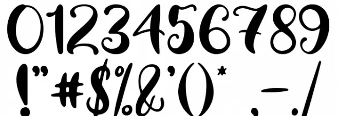 Love Rabbit - Personal Use Font OTHER CHARS