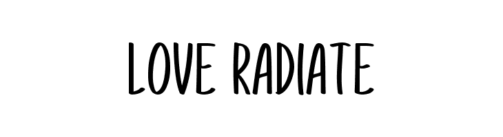 Love Radiate  Descarca Fonturi Gratis