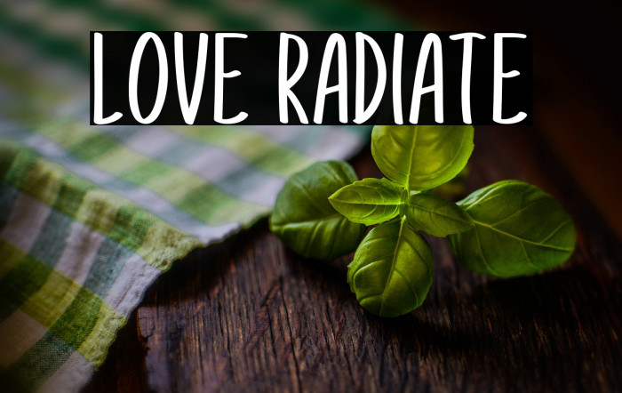 Love Radiate Example 2