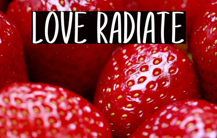 Love Radiate Example 3