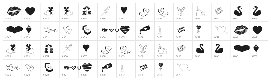 Love Romance OT Character Map