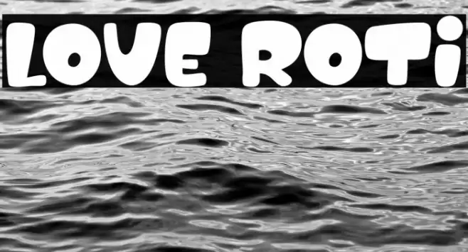 Love Roti Font examples