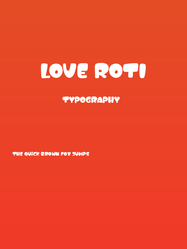 Love Roti Poster