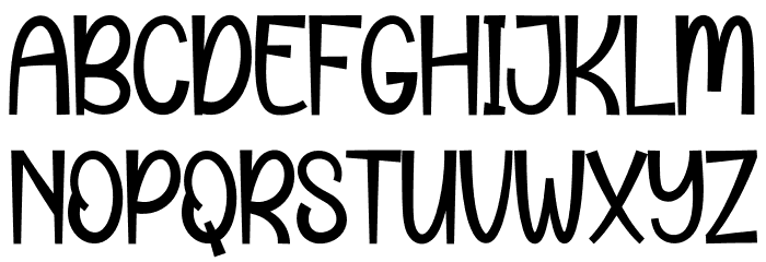 Love Samantha Font UPPERCASE