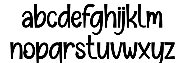 Love Samantha Font LOWERCASE