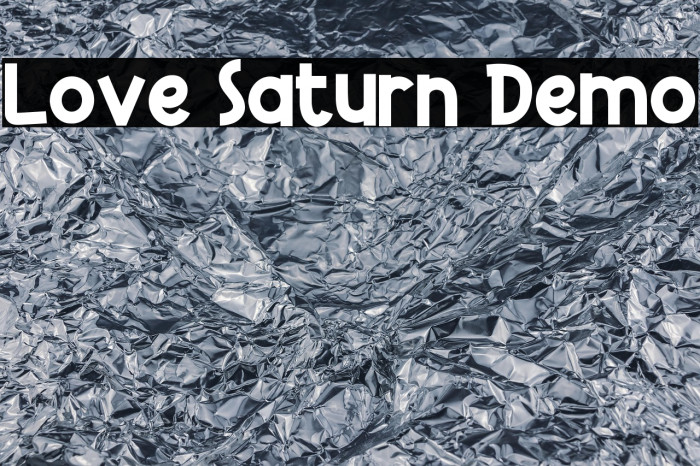 Love Saturn Demo Example 1