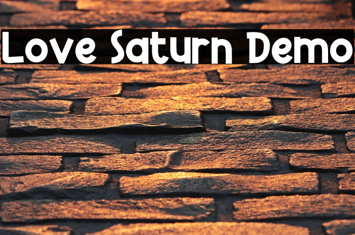 Love Saturn Demo Example 3