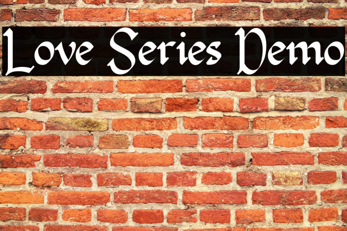 Love Series Demo Example 1