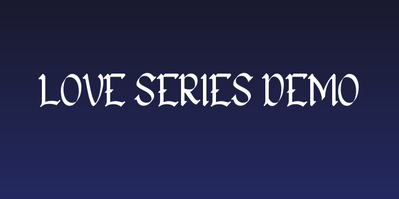 Love Series Demo Social Header