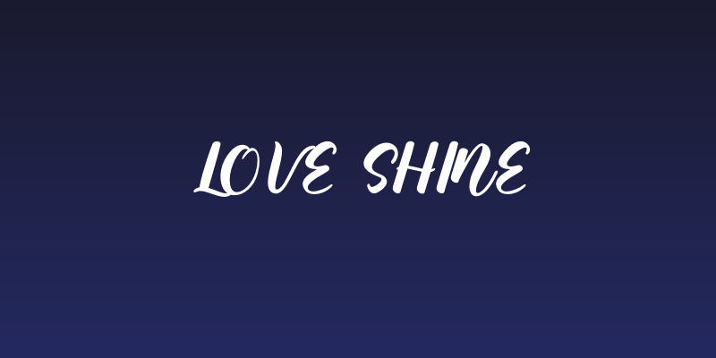 Love Shine Social Header