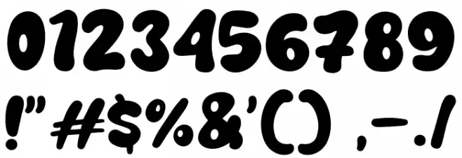 Love Sign Font OTHER CHARS