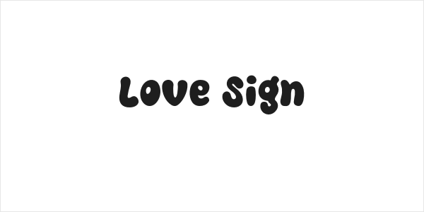Love Sign Logo