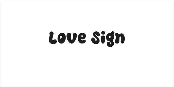 Love Sign Logo