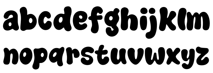 Love Sign Font LOWERCASE