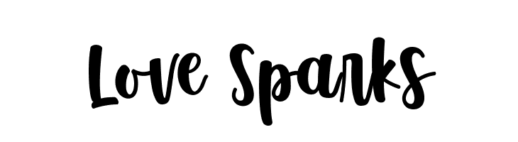 Love Sparks  Fuentes Gratis Descargar