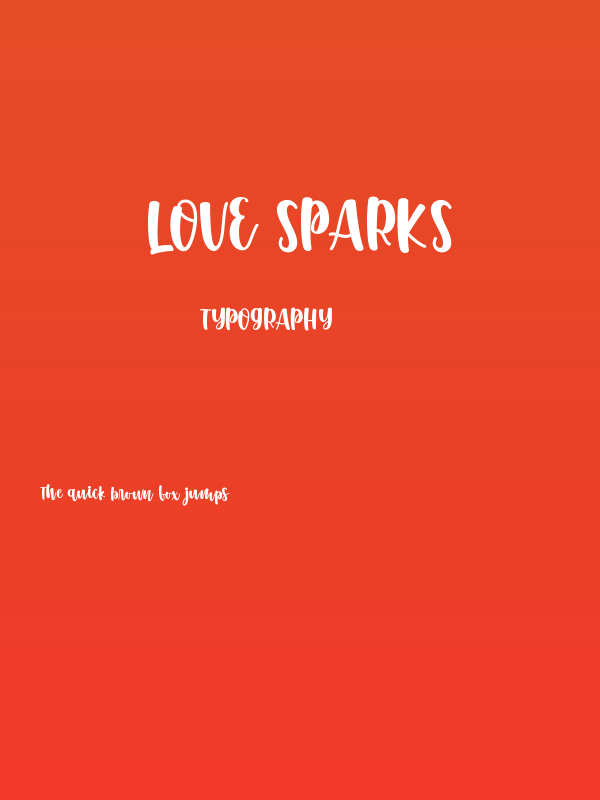 Love Sparks Poster