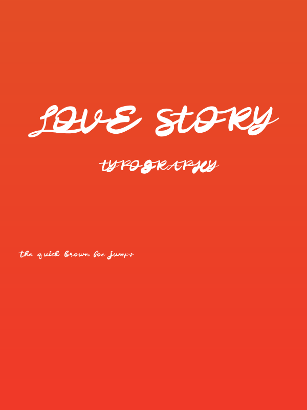 Love Story Poster
