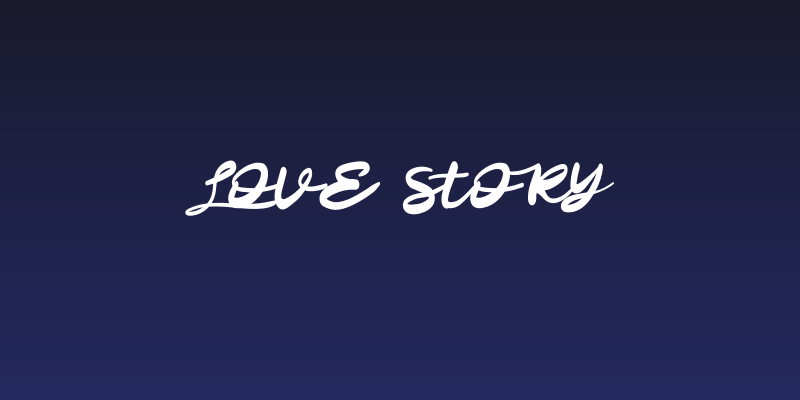 Love Story Social Header
