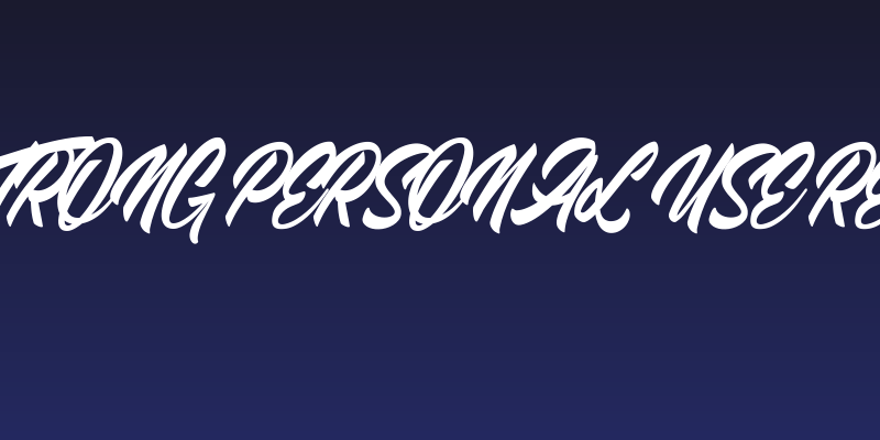 Love Strong personal Use Regular Social Header