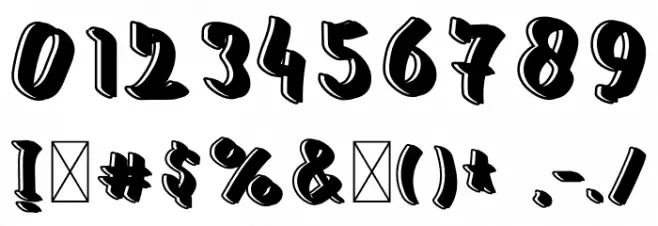 Love Sweet Font OTHER CHARS